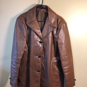 Brown Leather Jacket